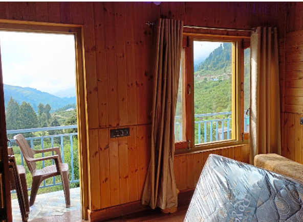 Balcony mountain view
